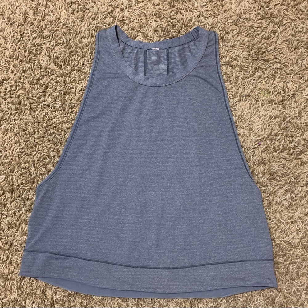 Silver Muscle Tank
